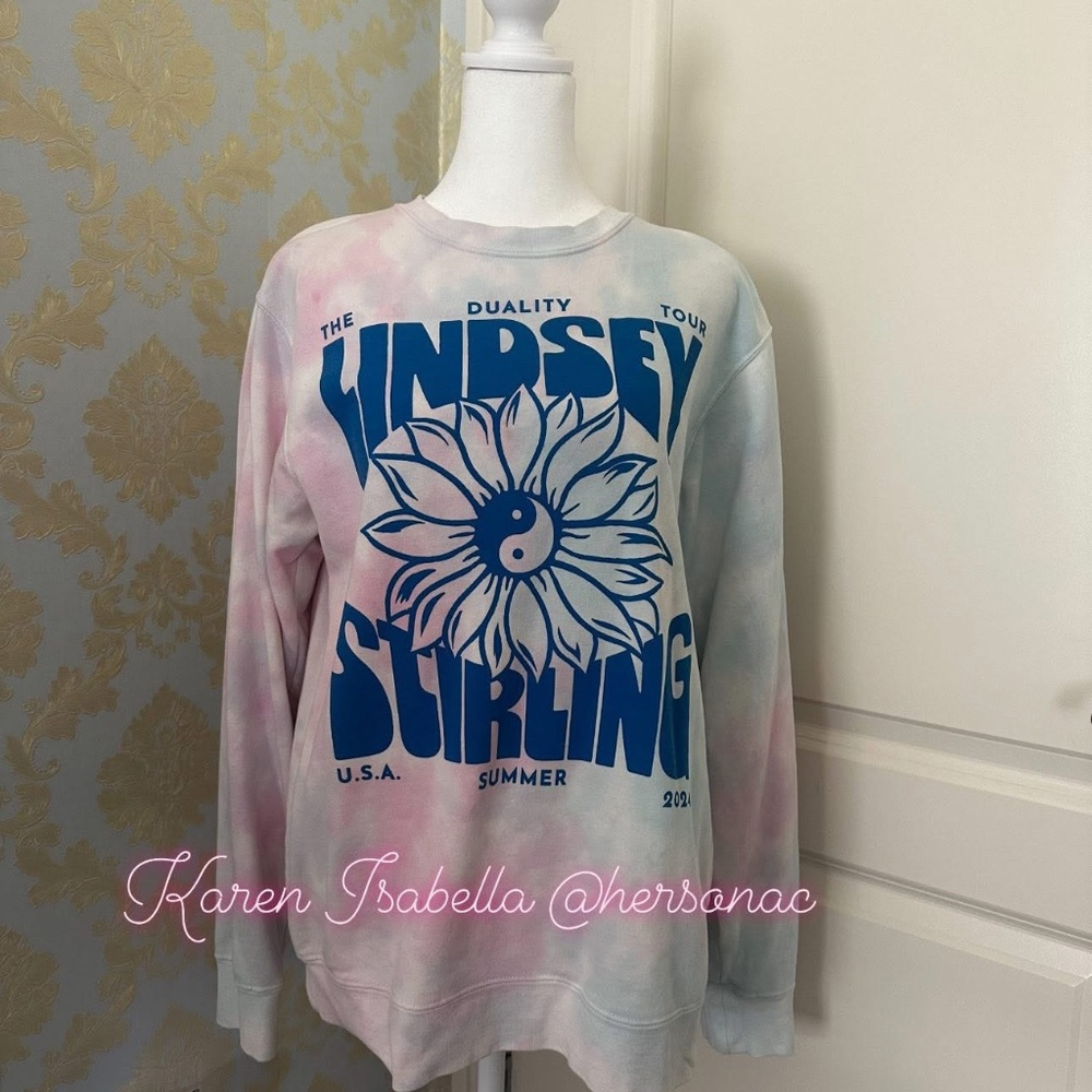 Lindsey Stirling Duality Tour Tye Dye Sweater
